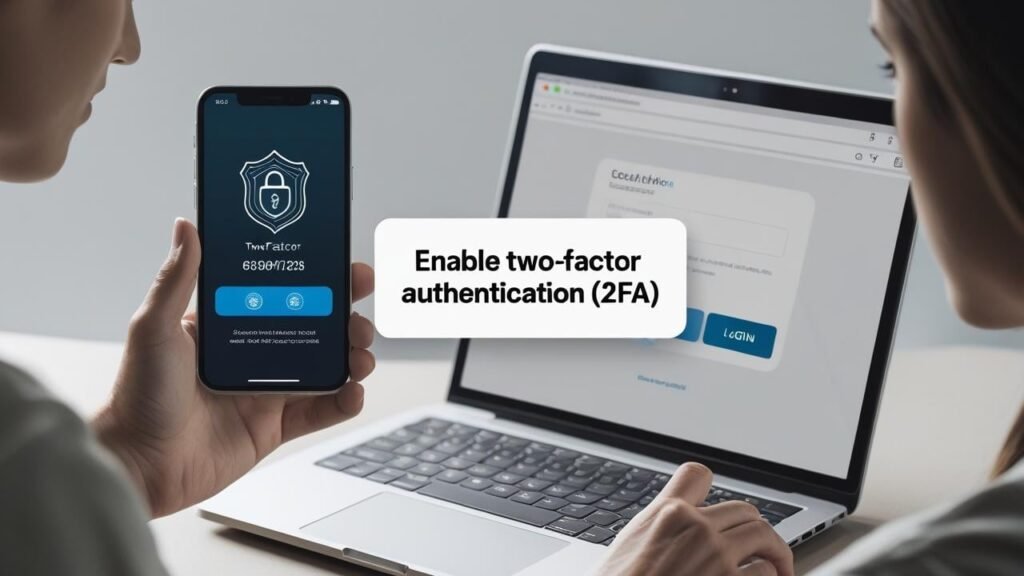 Enable Two-Factor Authentication (2FA) How to Protect Your Online Privacy Using Free Tools