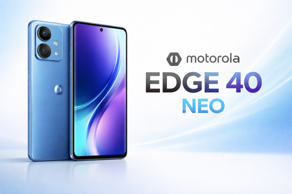 Motorola Edge 40 Neo smartphone with 144Hz OLED display