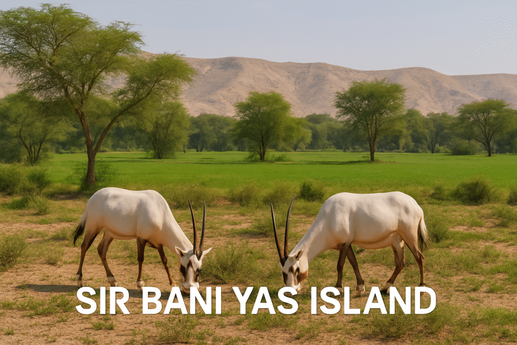 Sir Bani Yas Island – UAE’s Wildlife Paradise Best Places to Visit in the UAE This Year