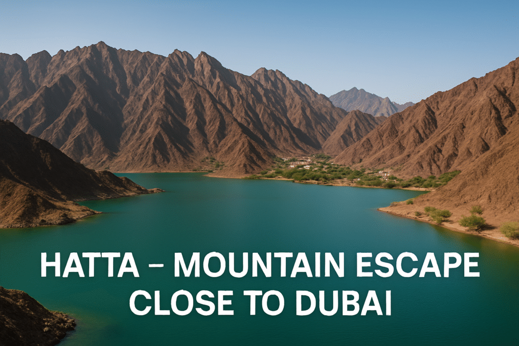 Hatta – A Hidden Mountain Gem Best Places to Visit in the UAE This Year