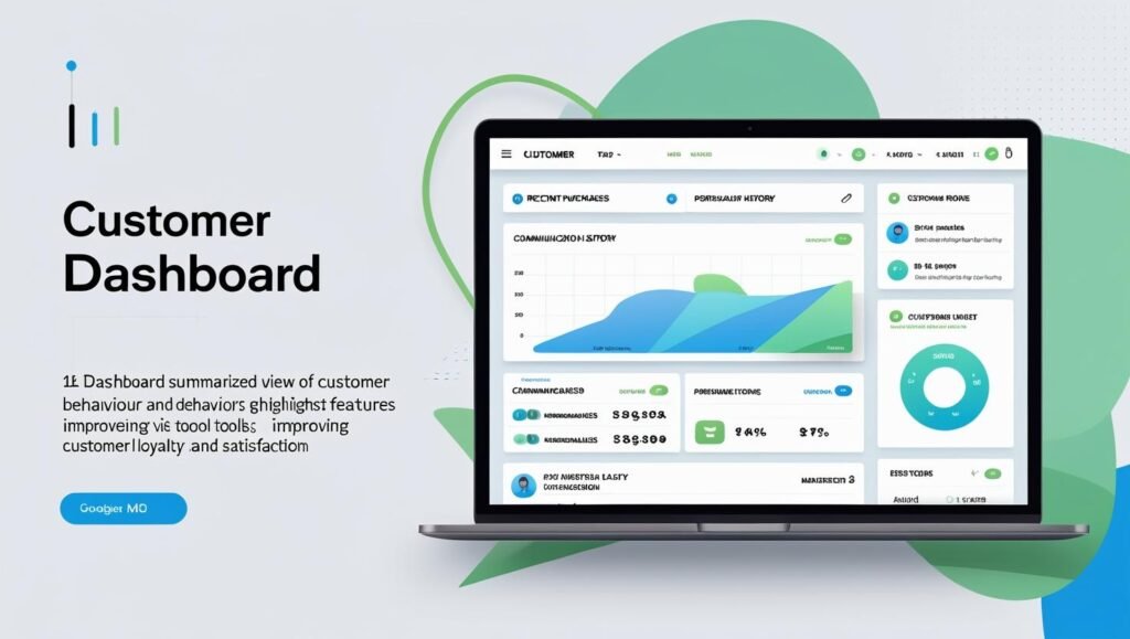 Customer service team using CRM software to manage client interactions and improve customer satisfaction.