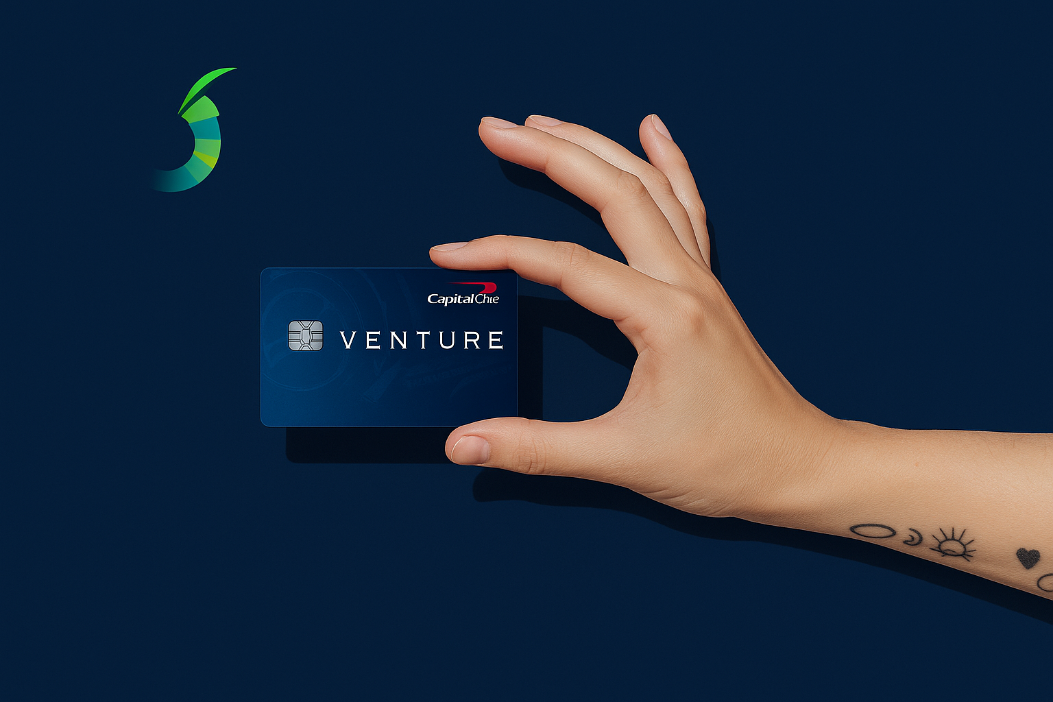 Capital One Venture Rewards Credit Card with 2x miles on every purchase, no foreign transaction fees, and $100 Global Entry credit – ideal for international travelers.
