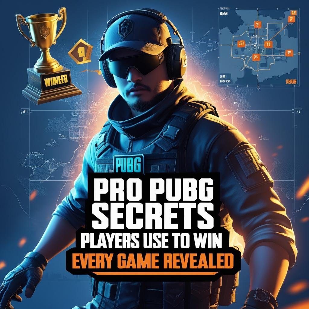 Portrait of a PUBG expert gamer ready to share pro tips and winning strategies.